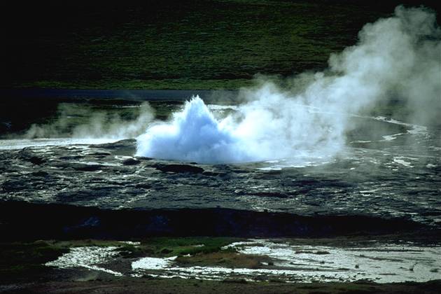 Gro�er Geysir