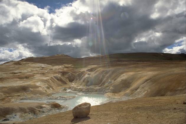 Hot spring of Leirhnj&uacute;kur