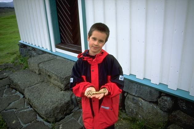 Schl�ssel zur Kirche