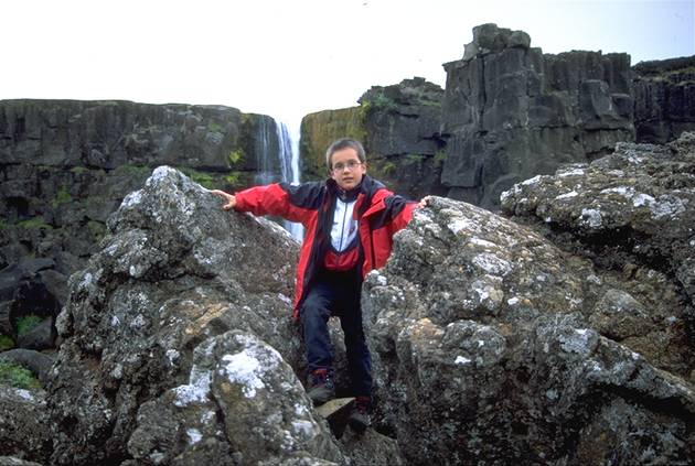 Klettern am �xar�rfoss