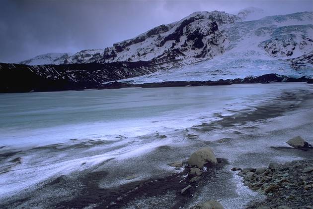 Glacier sea in &THORN;orsm�rk